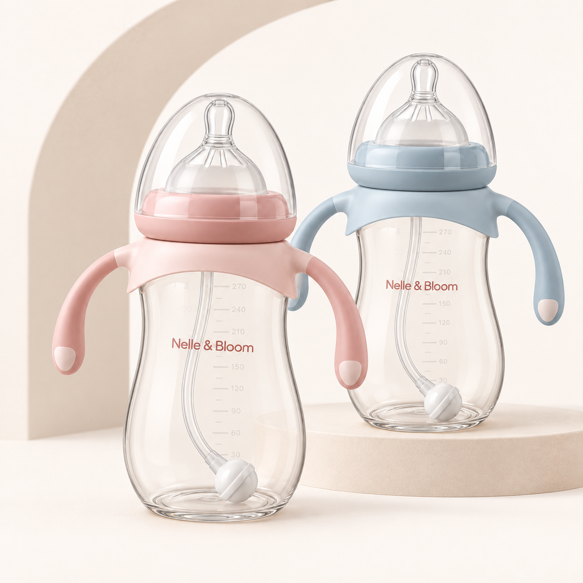Nelle & Bloom GravityTip Baby Bottle