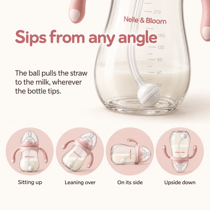Nelle & Bloom GravityTip Baby Bottle