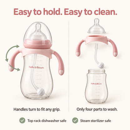 Nelle & Bloom GravityTip Baby Bottle