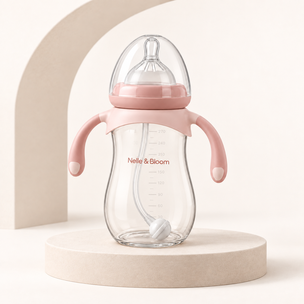 Nelle & Bloom GravityTip Baby Bottle